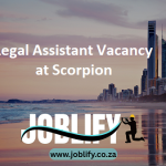 Legal Assistant Vacancy at Scorpion