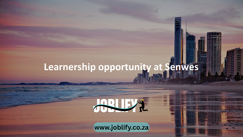 Learnership opportunity at Senwes