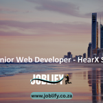 Senior Web Developer – HearX SA