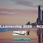 Baking Learnership 2026 – RCL FOODS