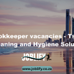 Bookkeeper vacancies – Tsebo Cleaning and Hygiene Solutions