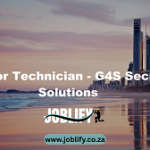 Junior Technician – G4S Secure SolutionsÂ