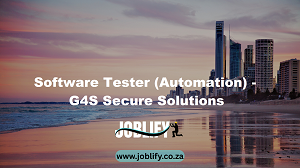 Software Tester (Automation) – G4S Secure Solutions