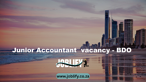 Junior Accountant  vacancy – BDO