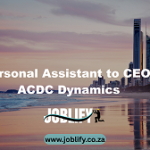 Personal Assistant to CEO  – ACDC Dynamics