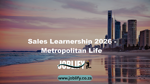 Sales Learnership 2026 – Metropolitan Life
