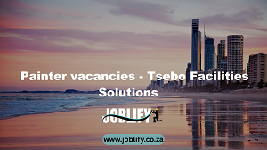 Painter vacancies – Tsebo Facilities Solutions